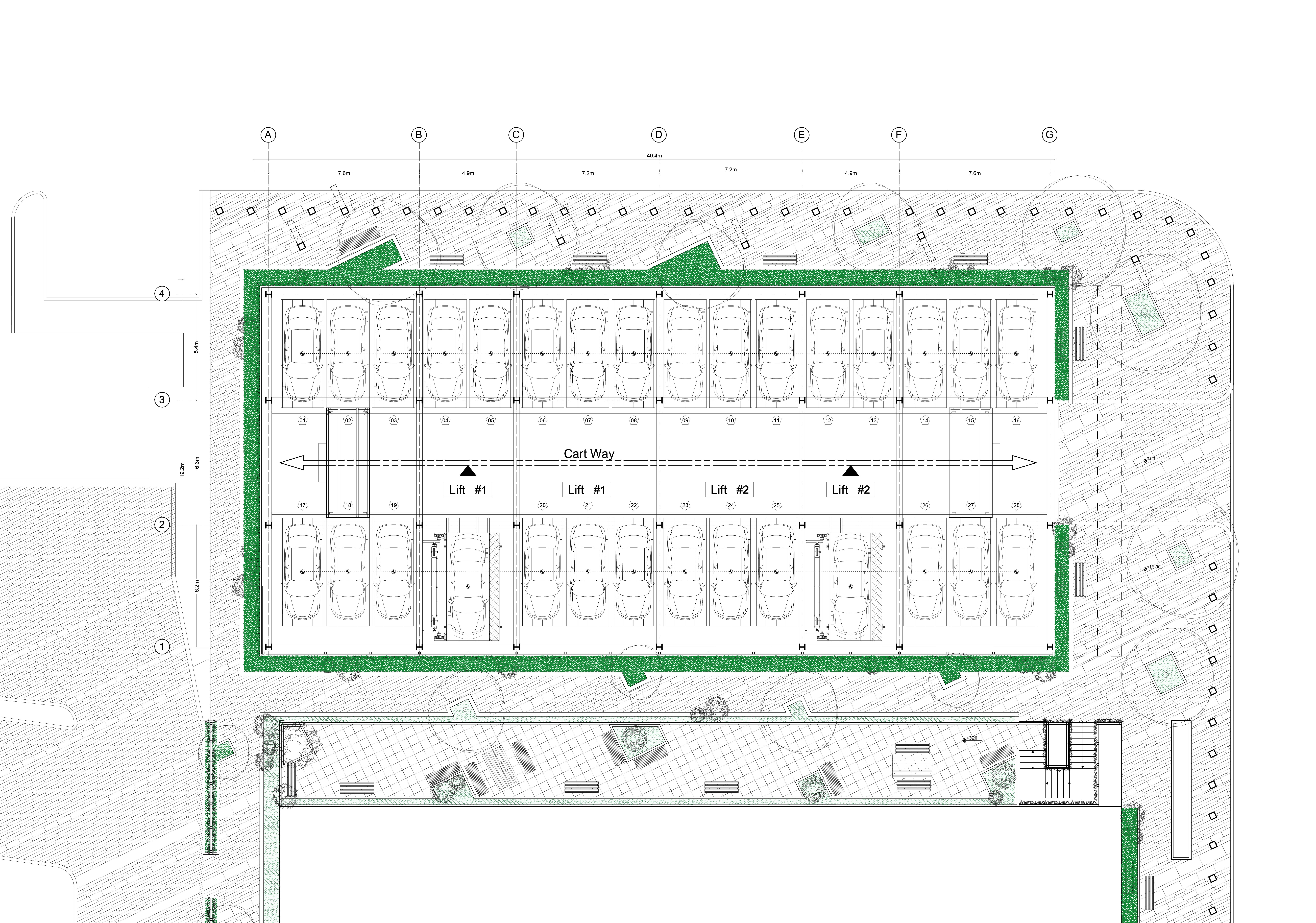 Parking Skin & Interstitial Garden